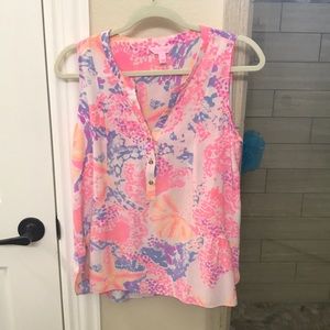 Lilly Pulitzer Silk top